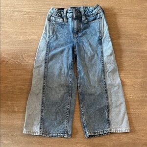 GAP Girls Wide Leg Denim Jeans